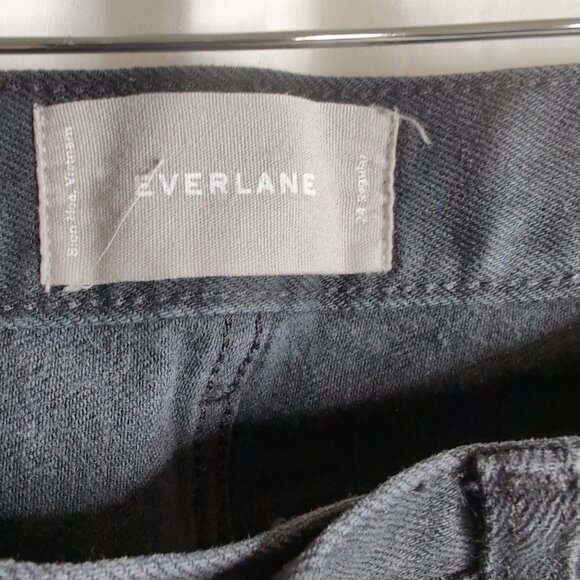 Everlane Women's Black Denim Jeans Regular Fit, Size 24 - Picture 3 of 7